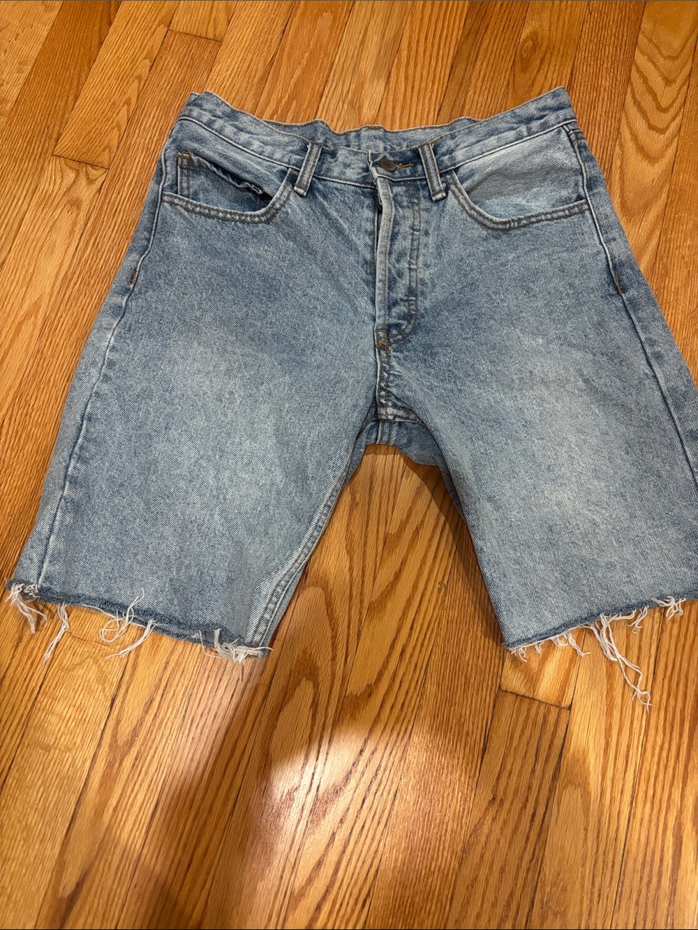 J Galt Light Blue Denim Cut-Off Jorts! Size M